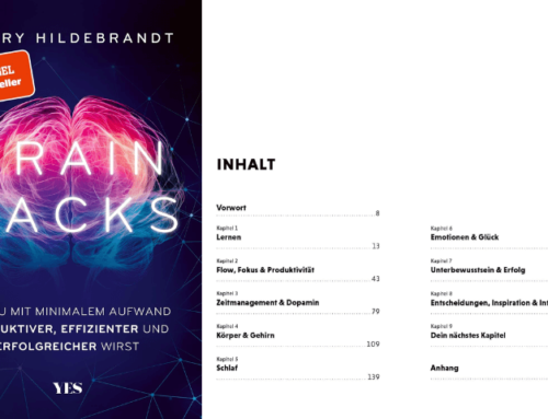 Buch-Tipp: „Brainhacks – Wie du mit minimalem Aufwand produktiver, effizienter und erfolgreicher wirst“